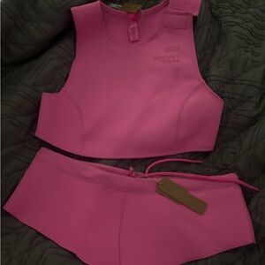 SKIMS Women's Two-Piece Swim Set Taffy